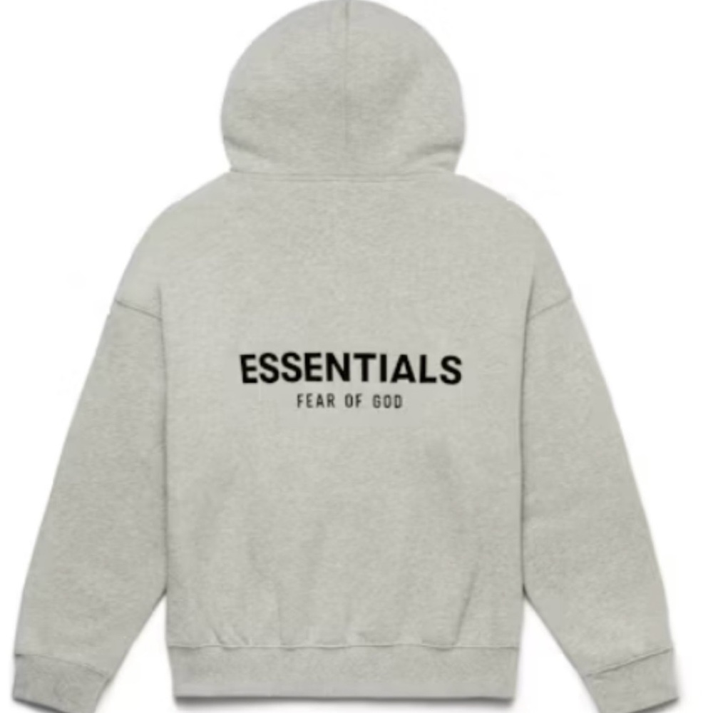 Authentic Large Men’s Dark Oatmeal Hoodie